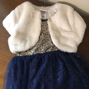Toddler girl sparkle dress
